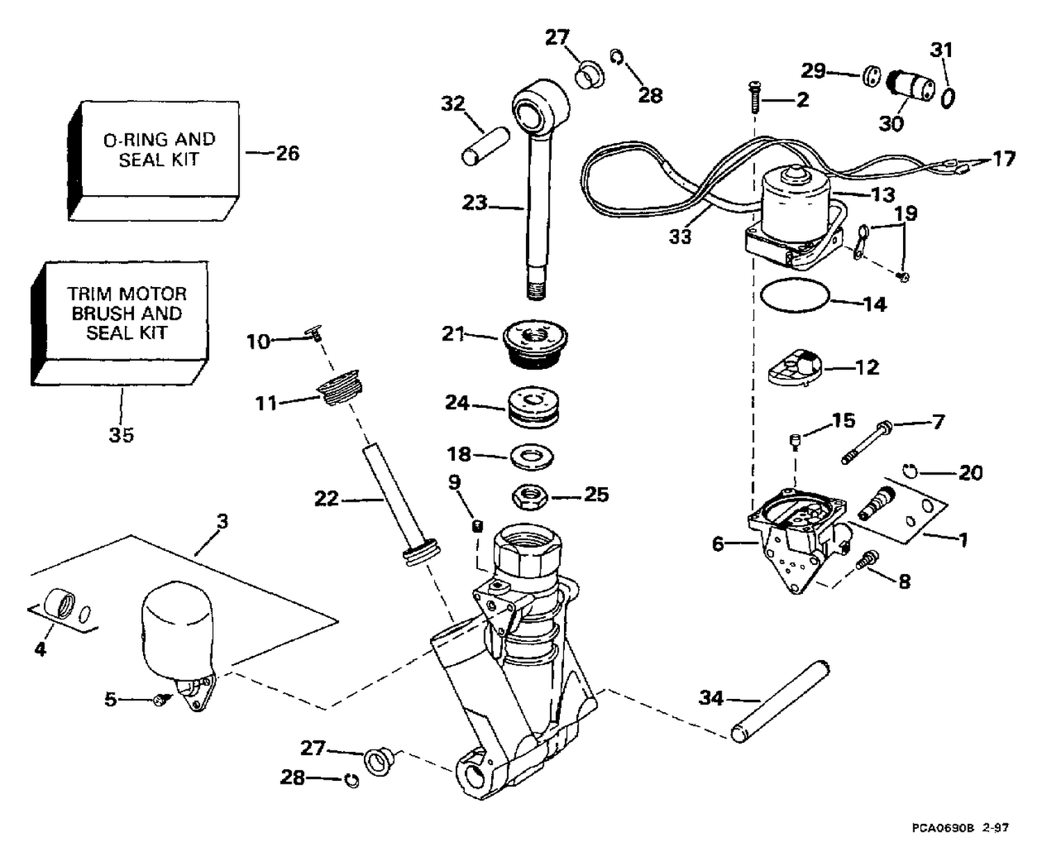POWER TRIM/TILT HYDRAULIC ASSEMBLY