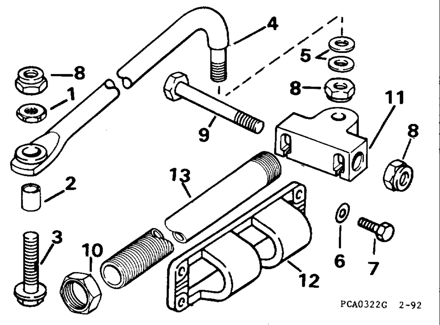 DUAL CABLE V4 CONN. KIT, PARALLEL 1990 OLDER