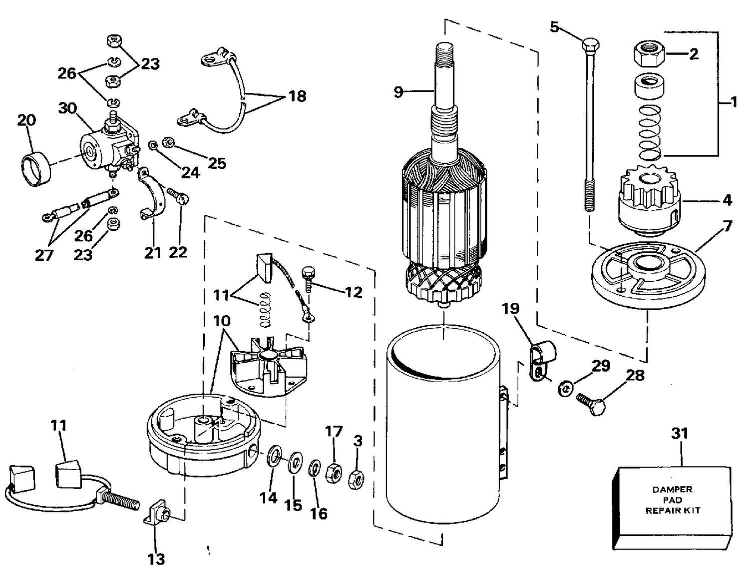 ELECTRIC STARTER & SOLENOID