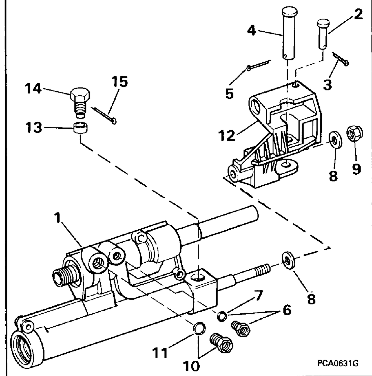 POWER STEERING CYLINDER