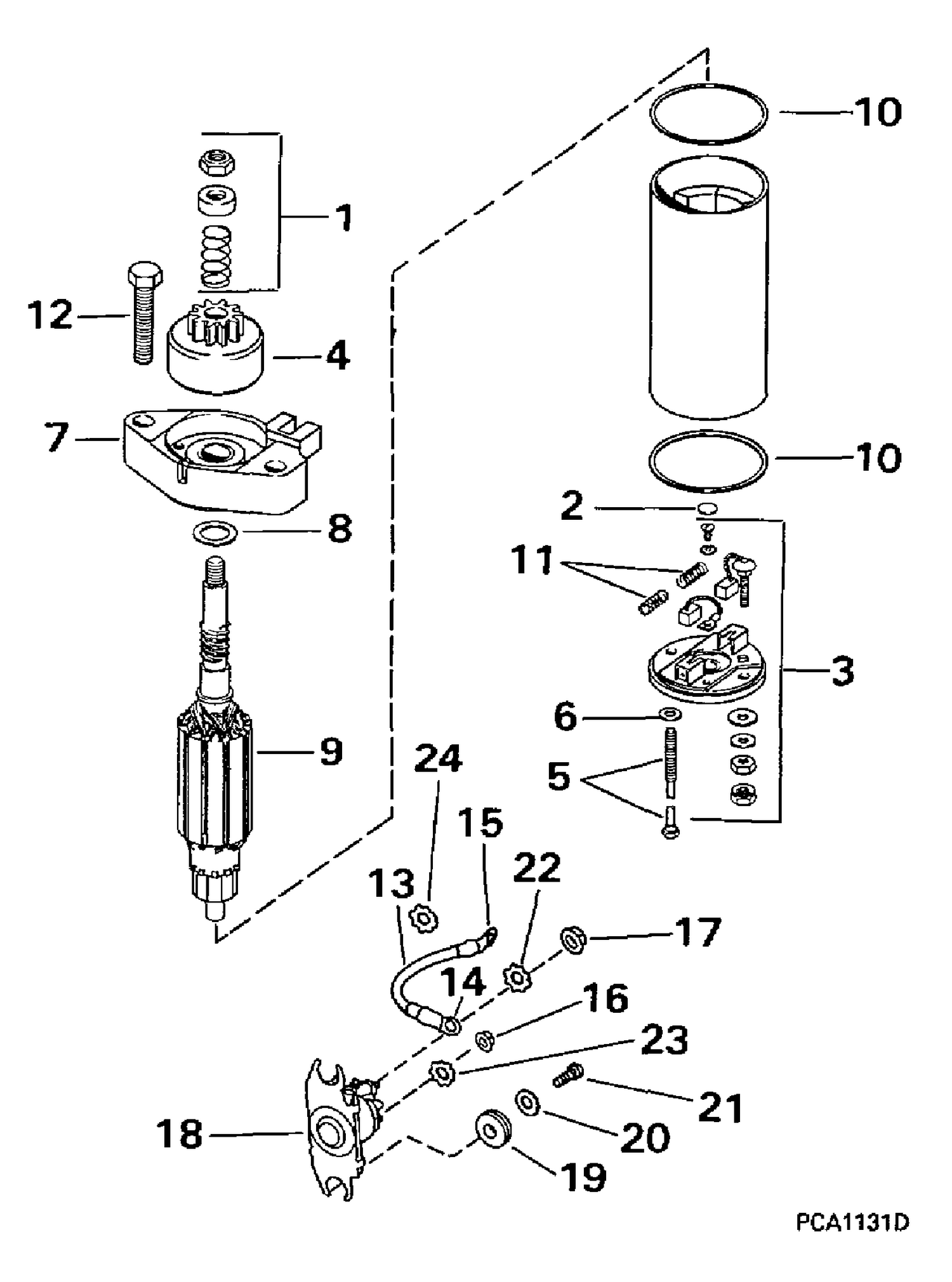 STARTER MOTOR & SOLENOID