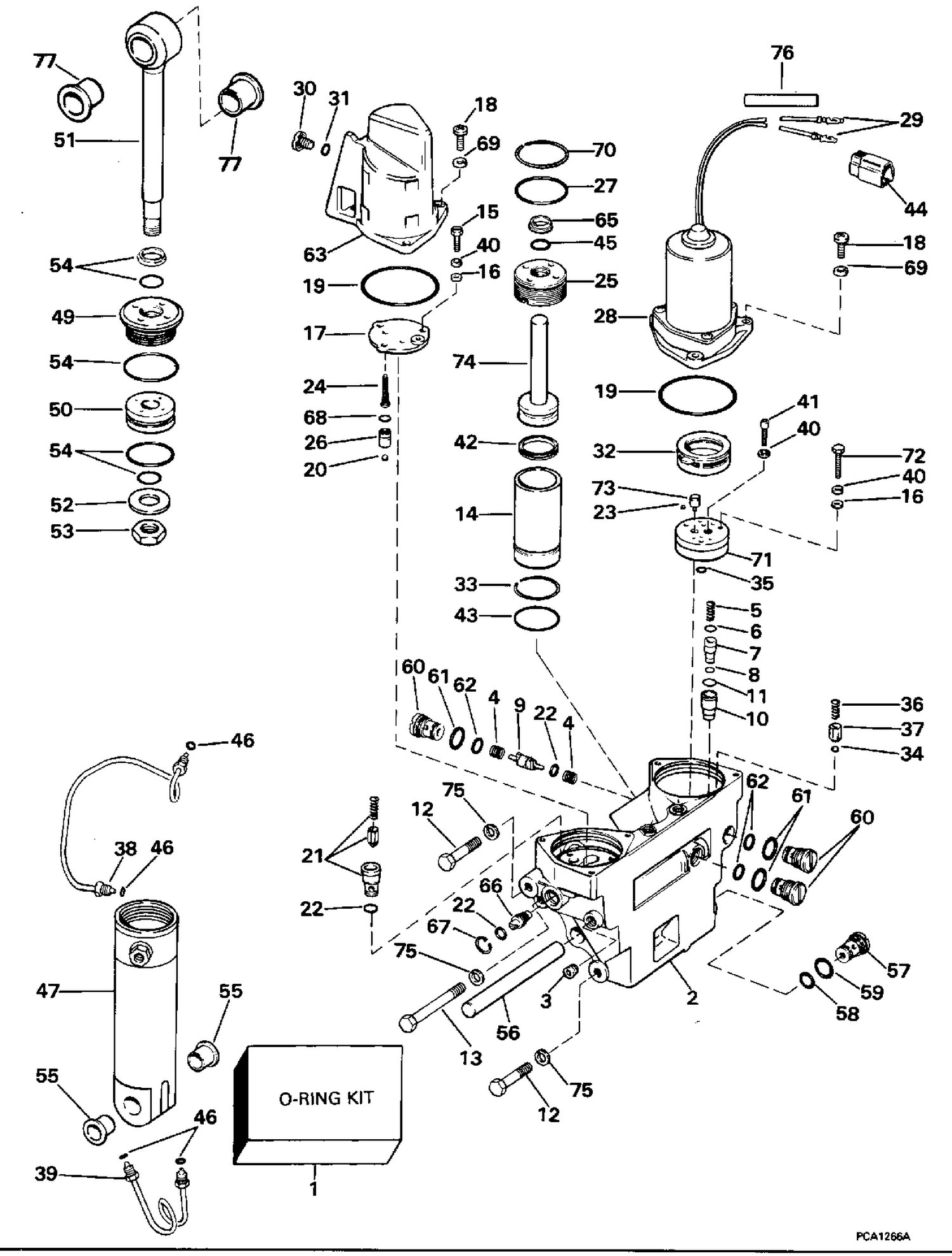 POWER TRIM/TILT HYDRAULIC ASSEMBLY
