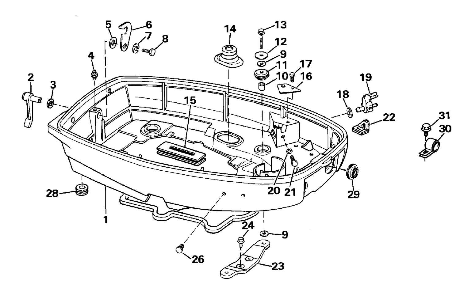 LOWER ENGINE COVER
