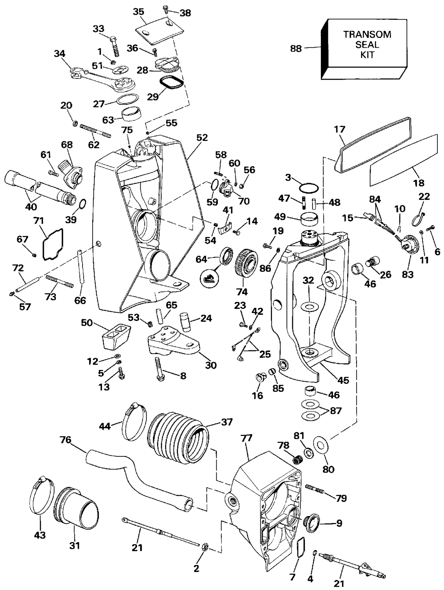 TRANSOM MOUNT