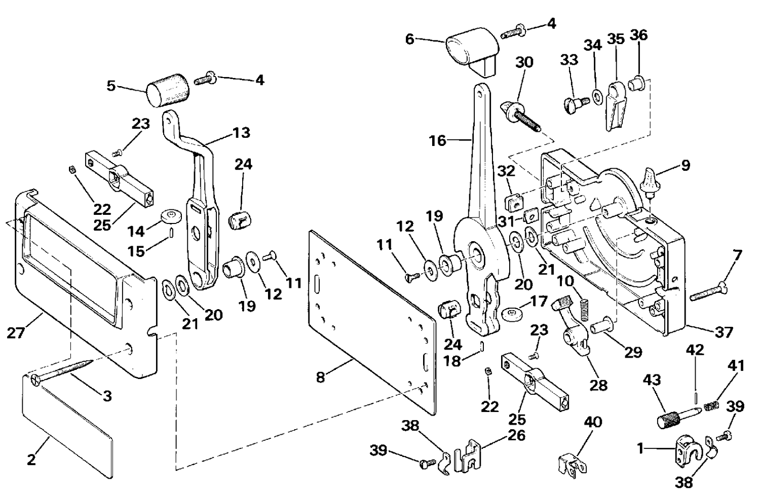 REMOTE CONTROL - SINGLE MOTOR