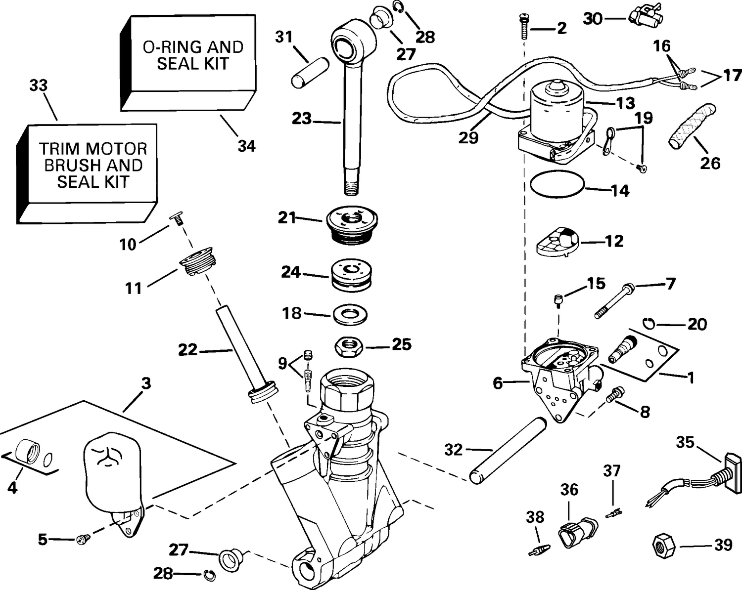 POWER TRIM/TILT HYDRAULIC ASSEMBLY
