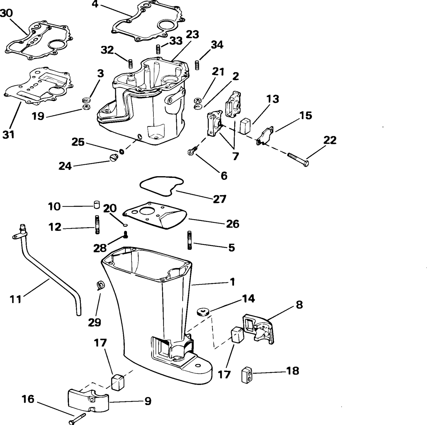 EXHAUST HOUSING