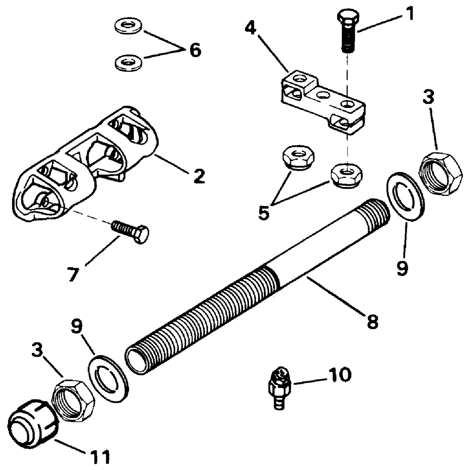 DUAL STEERING CONNECTOR KIT - 200STL, 225STL ONLY