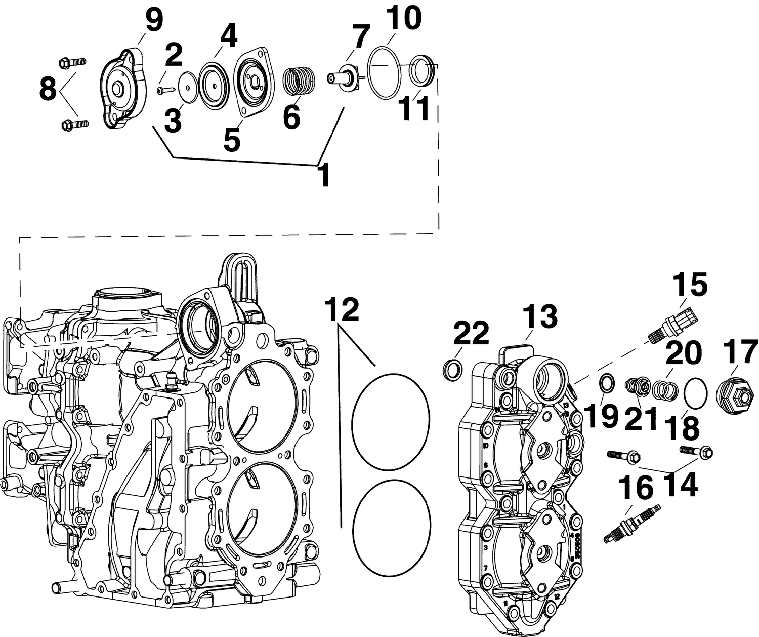 05-4_CYLINDER HEAD & THERMOSTAT