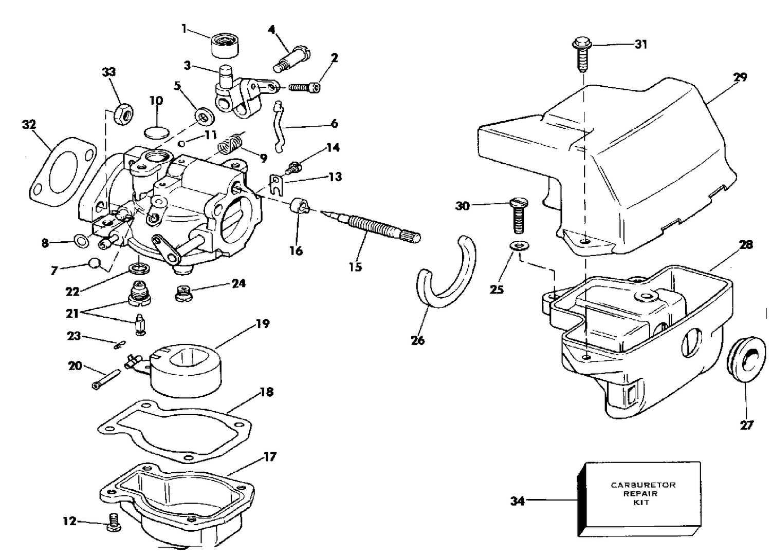 CARBURETOR - 6 & 8