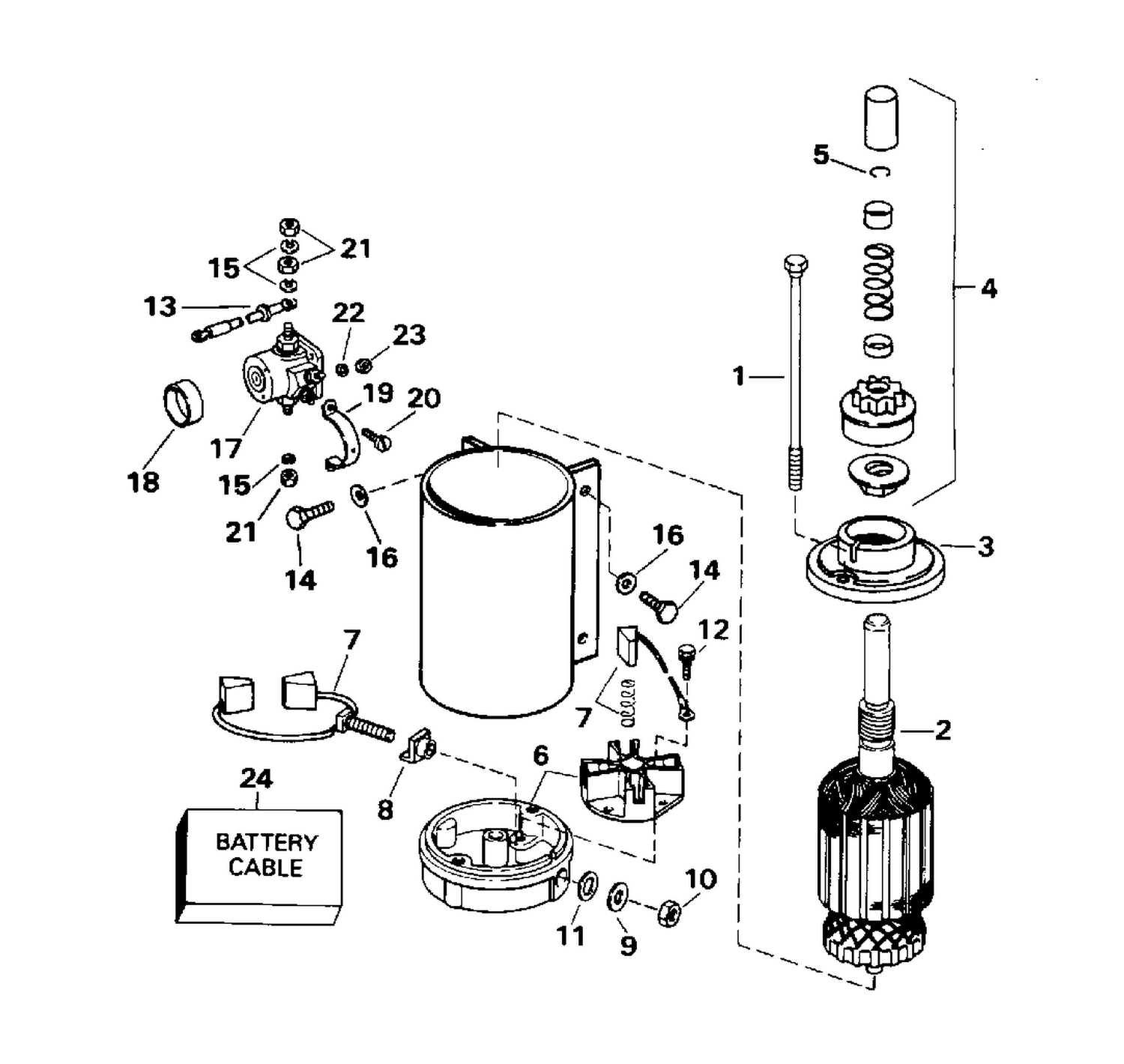 ELECTRIC STARTER & SOLENOID