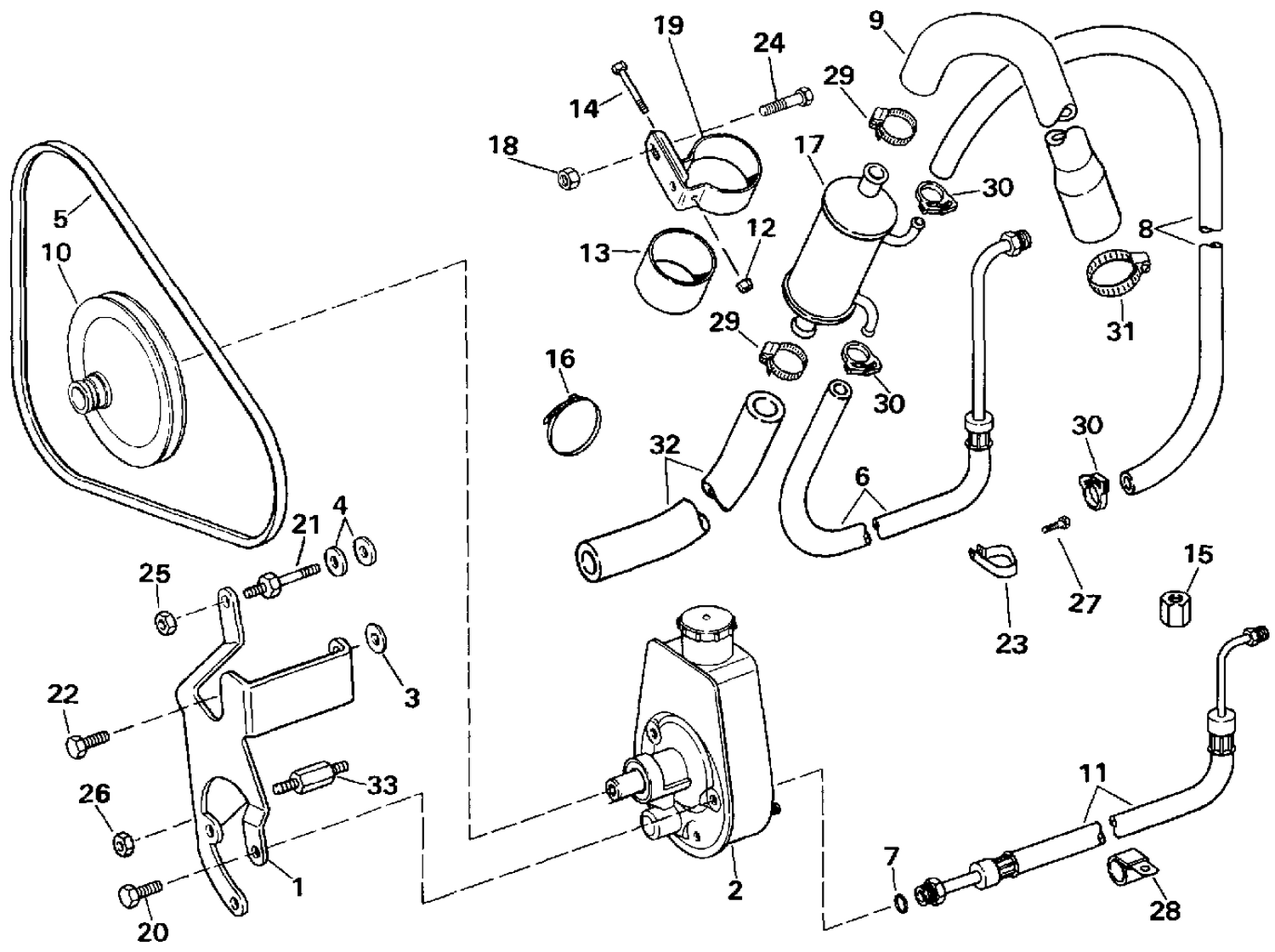 POWER STEERING PUMP