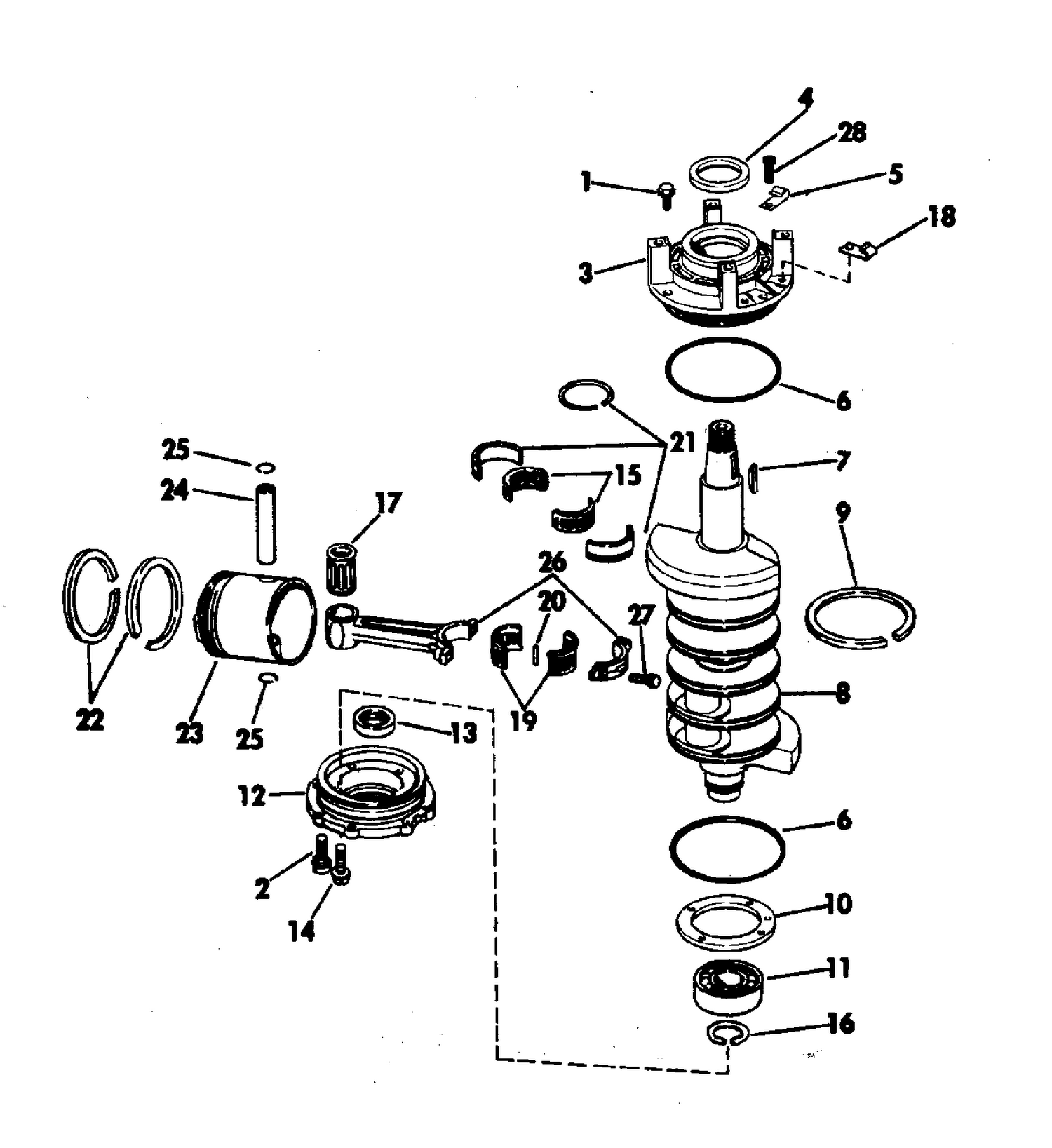 CRANKSHAFT & PISTON