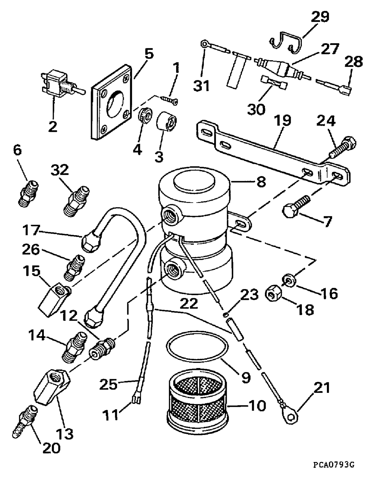 ELECTRIC PRIMER PUMP ASSY.
