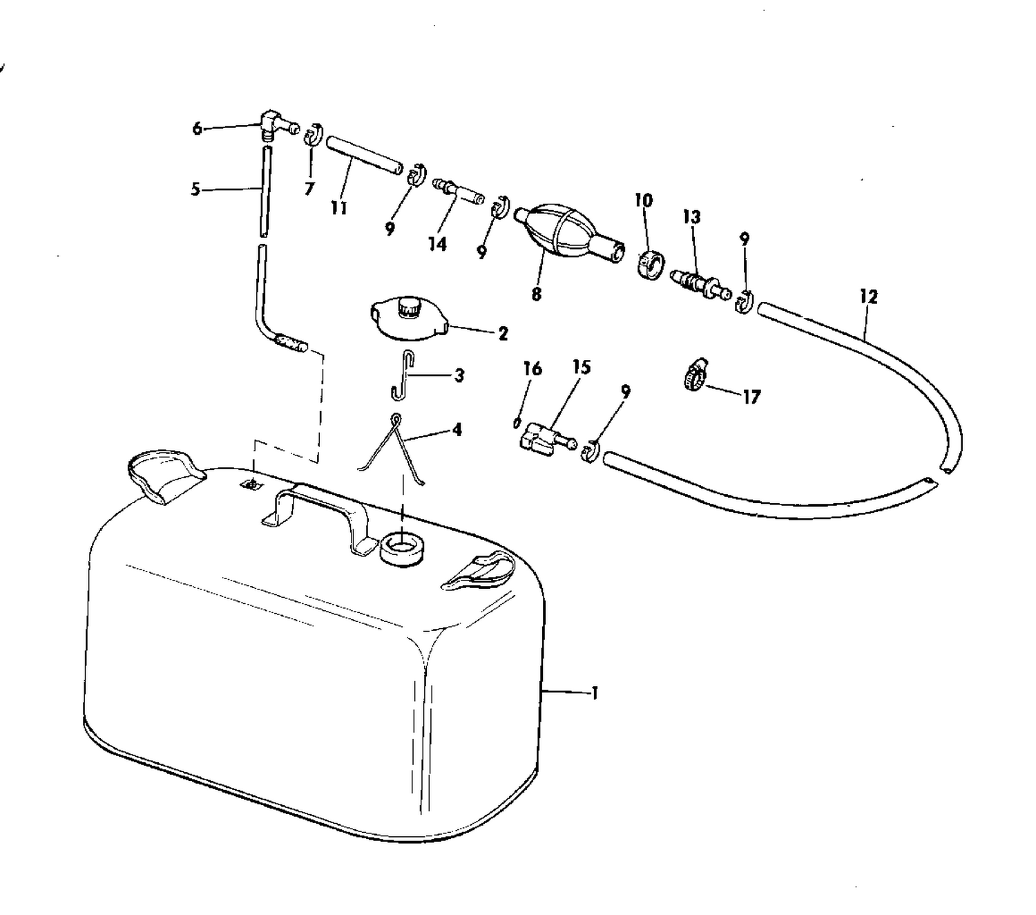 FUEL TANK - 6 GALLON