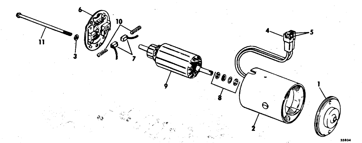 TILT MOTOR GROUP 120,140,175,190,235 HP STERN DRIVE