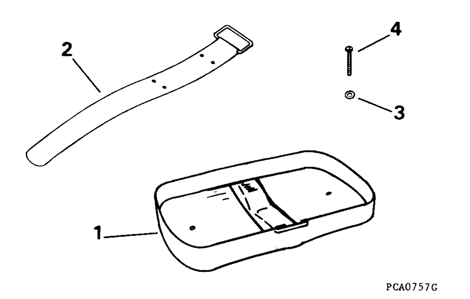FUEL TANK TRAY KIT