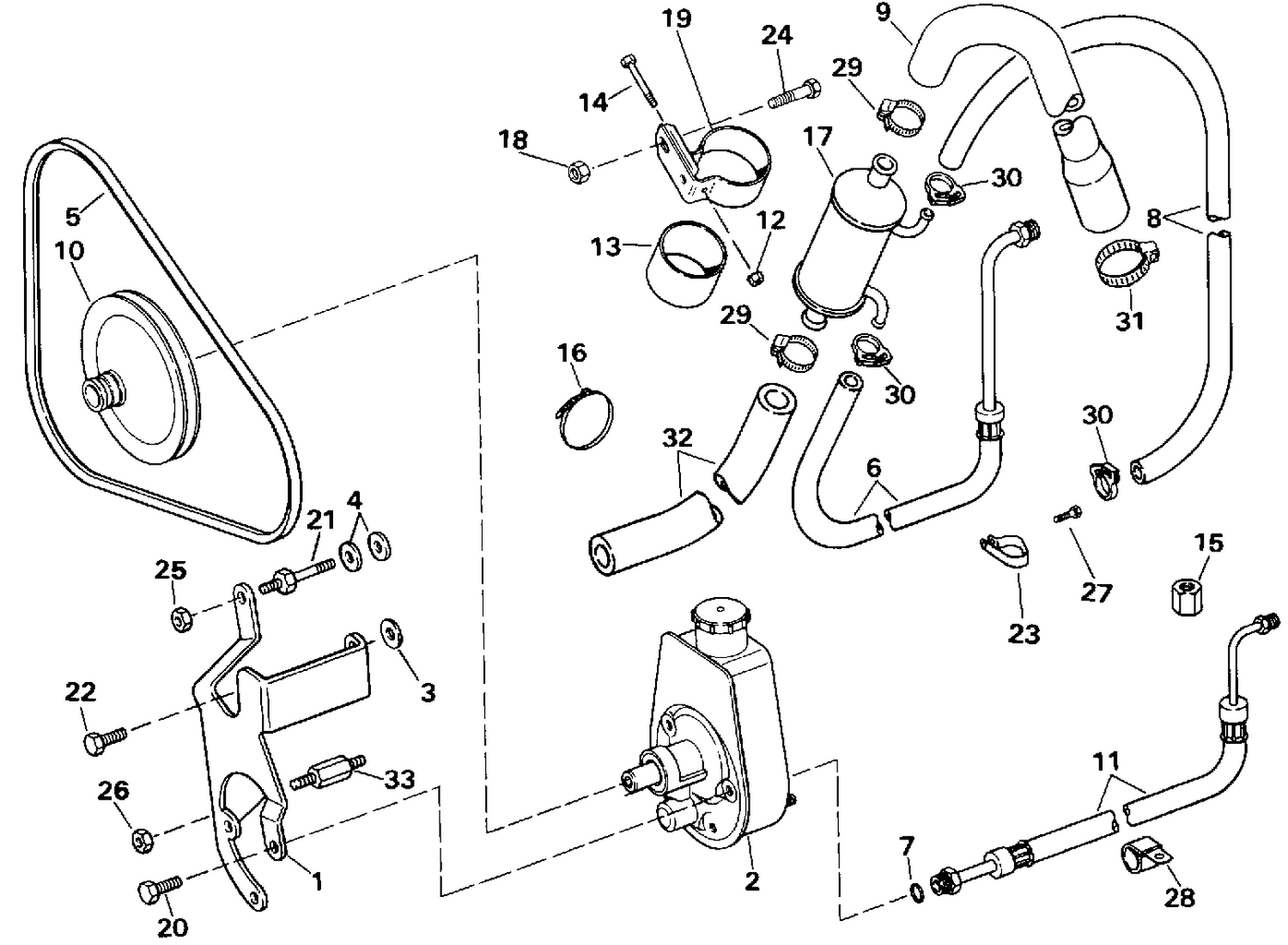 POWER STEERING PUMP