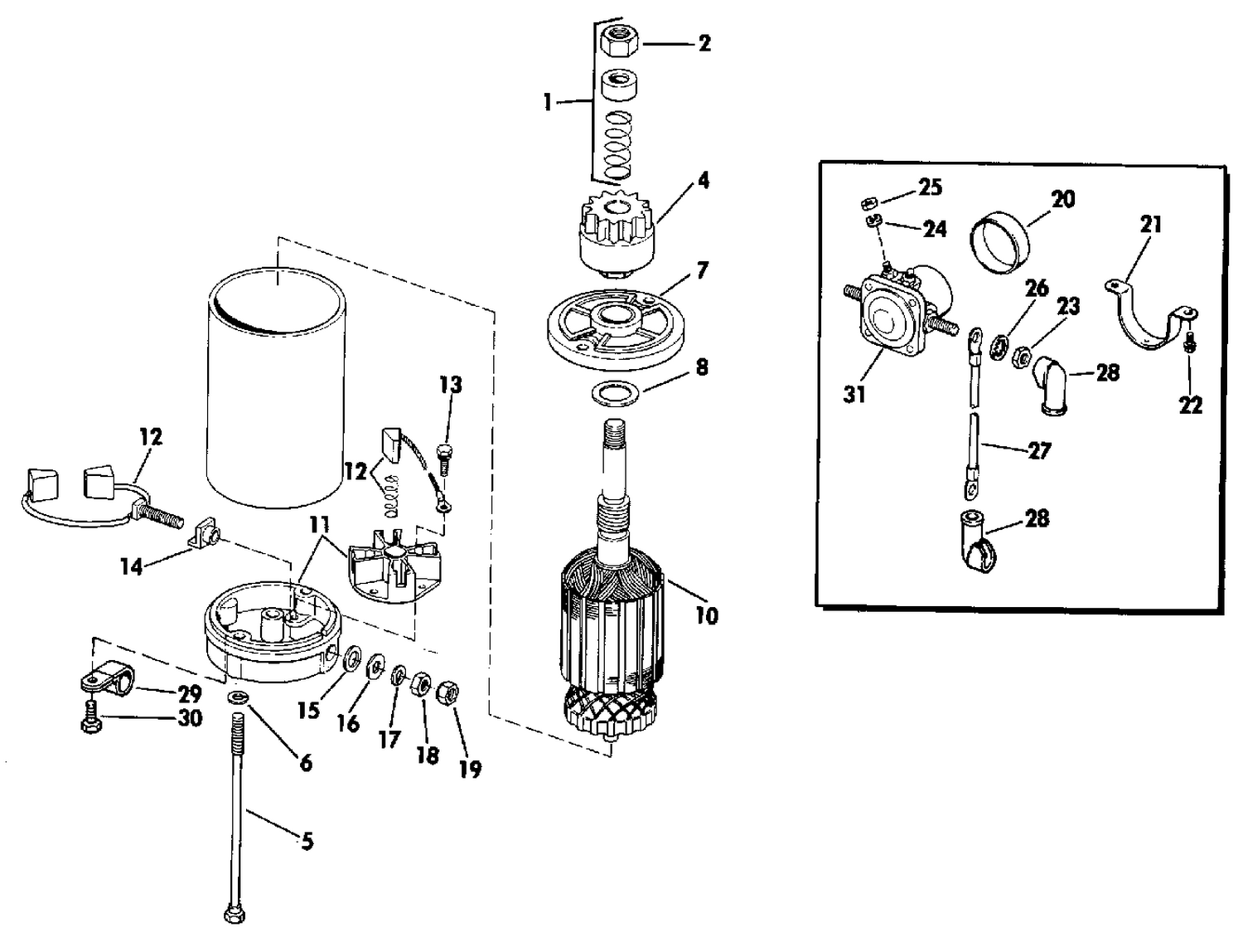 ELECTRIC STARTER & SOLENOID