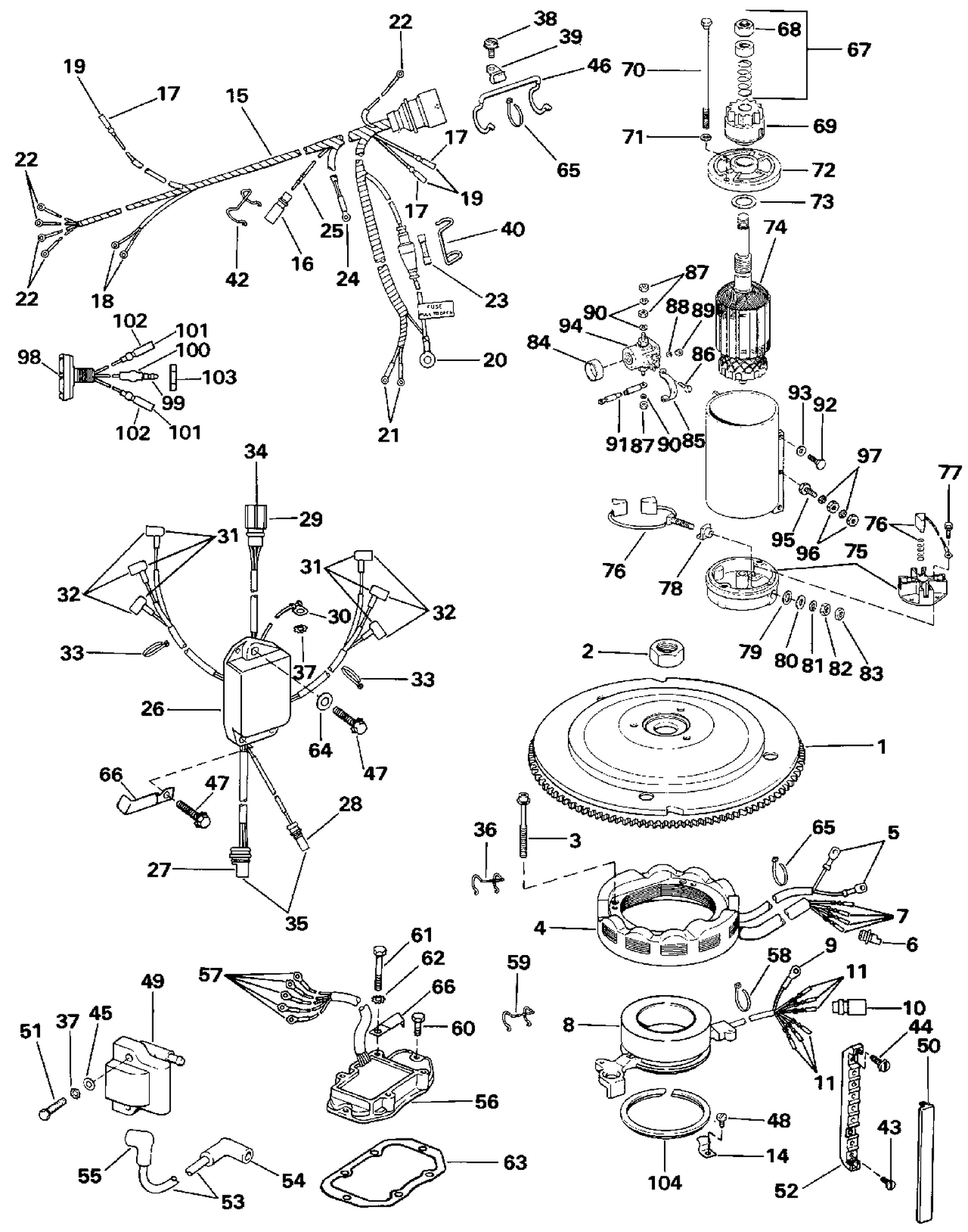 IGNITION SYSTEM - 150 MODELS