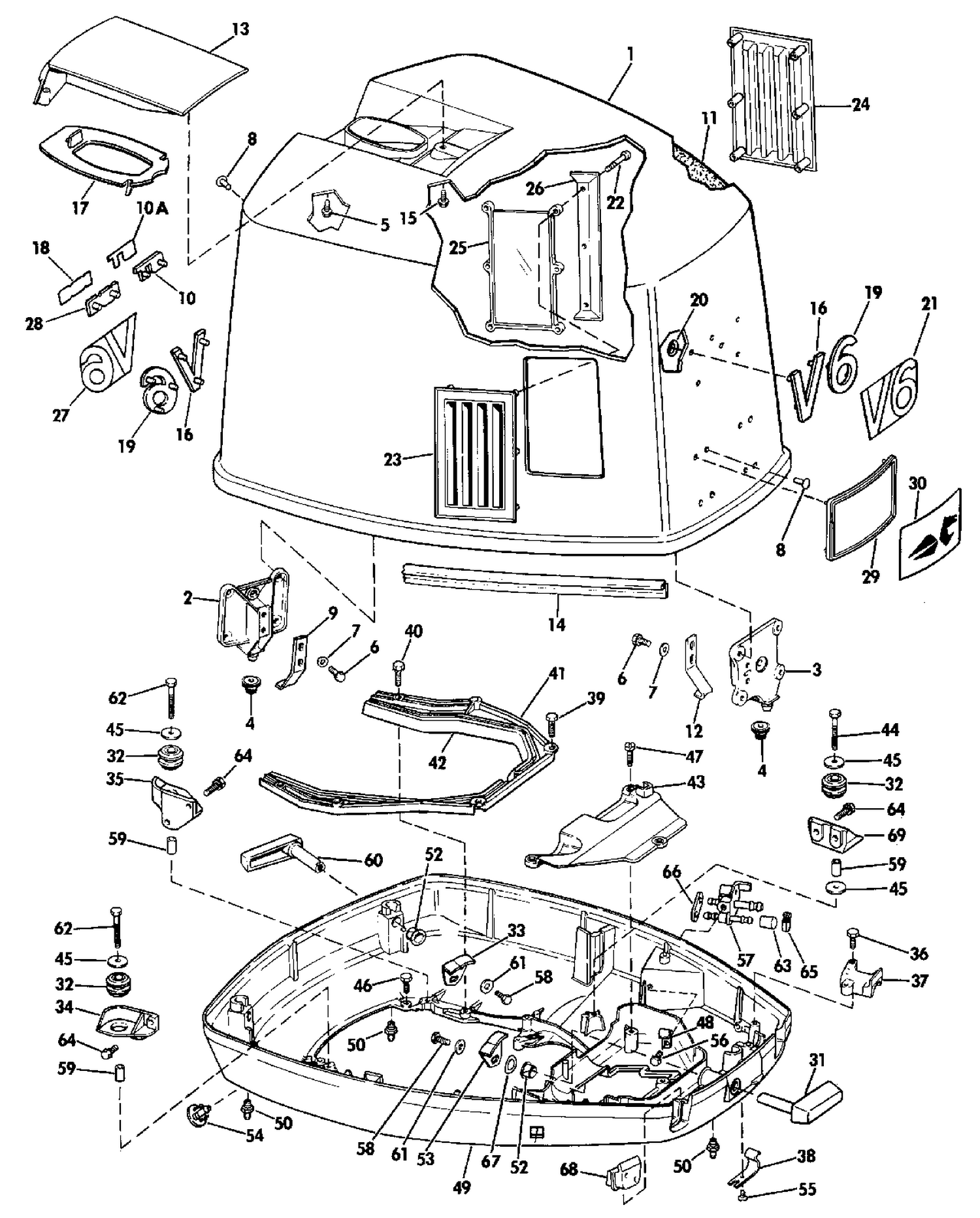 ENGINE COVER - JOHNSON