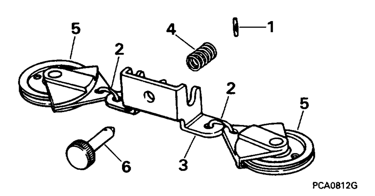 STEERING CONNECTOR KIT - CABLE PULLEY - 9.9, 15