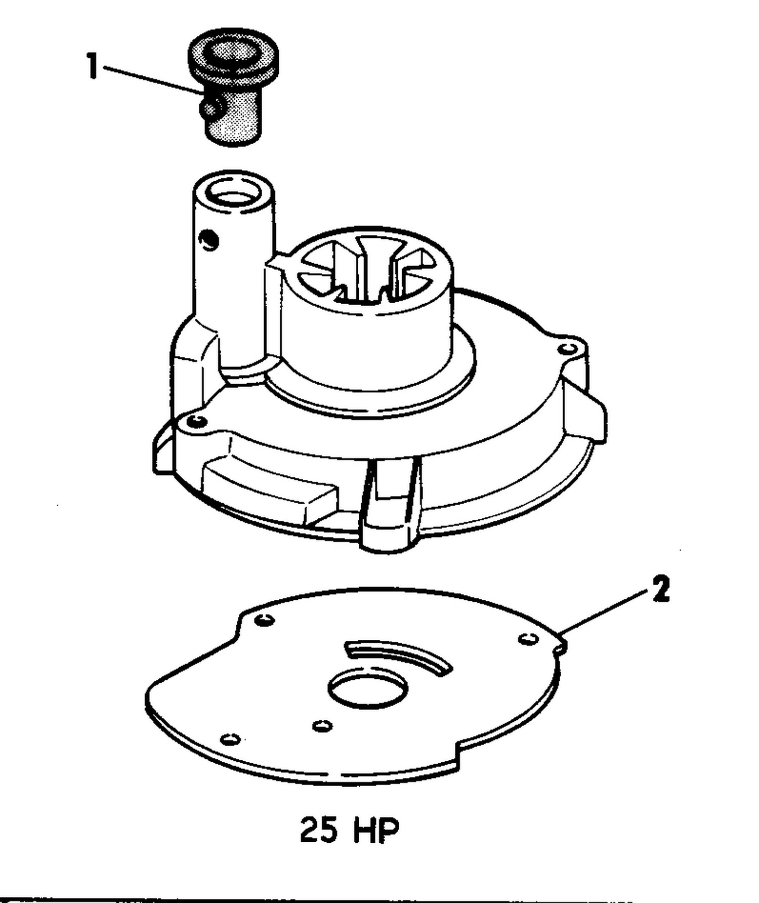 CHROME PUMP KITS 25 H.P.