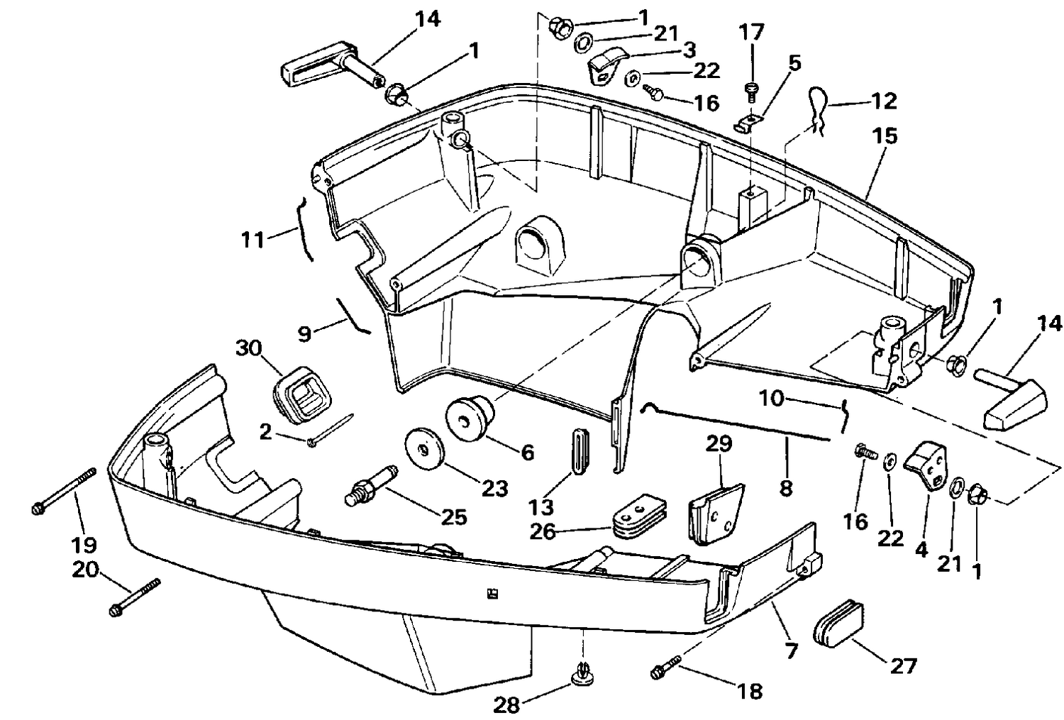 LOWER ENGINE COVER
