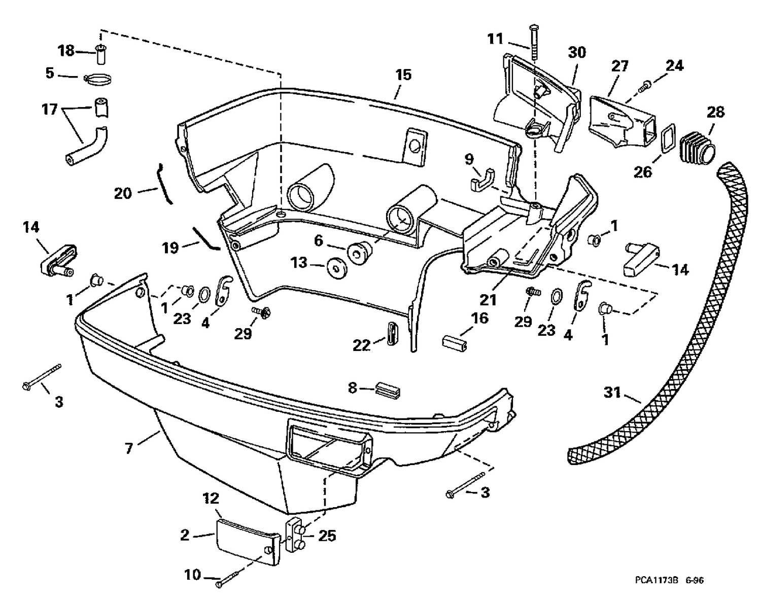 LOWER ENGINE COVER