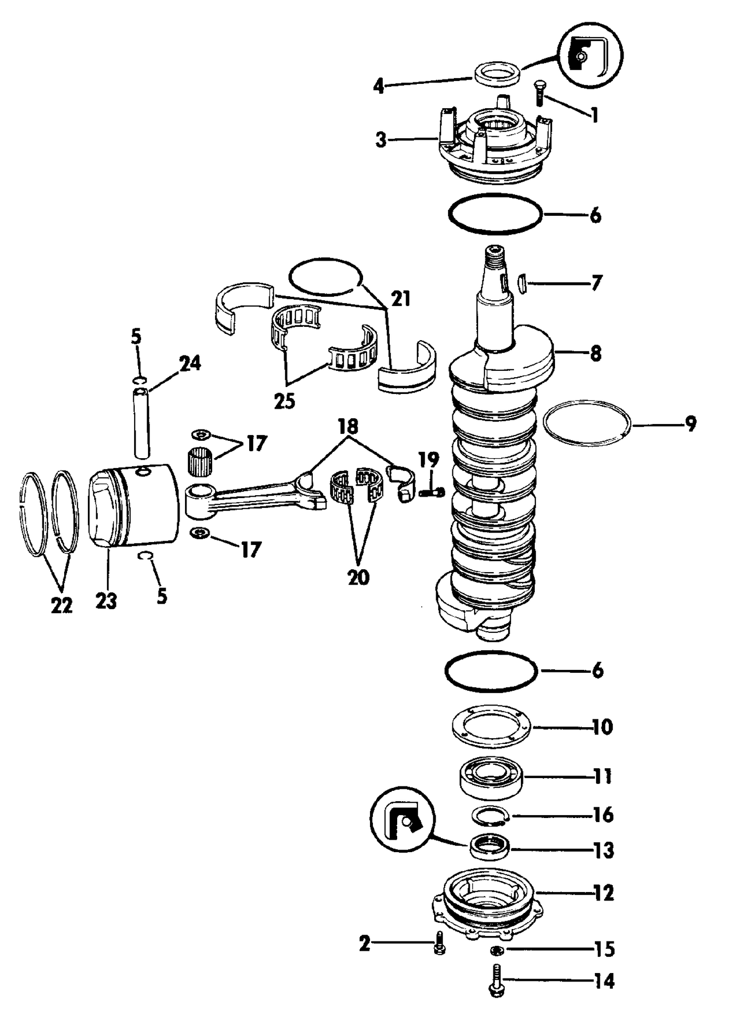 CRANKSHAFT & PISTON