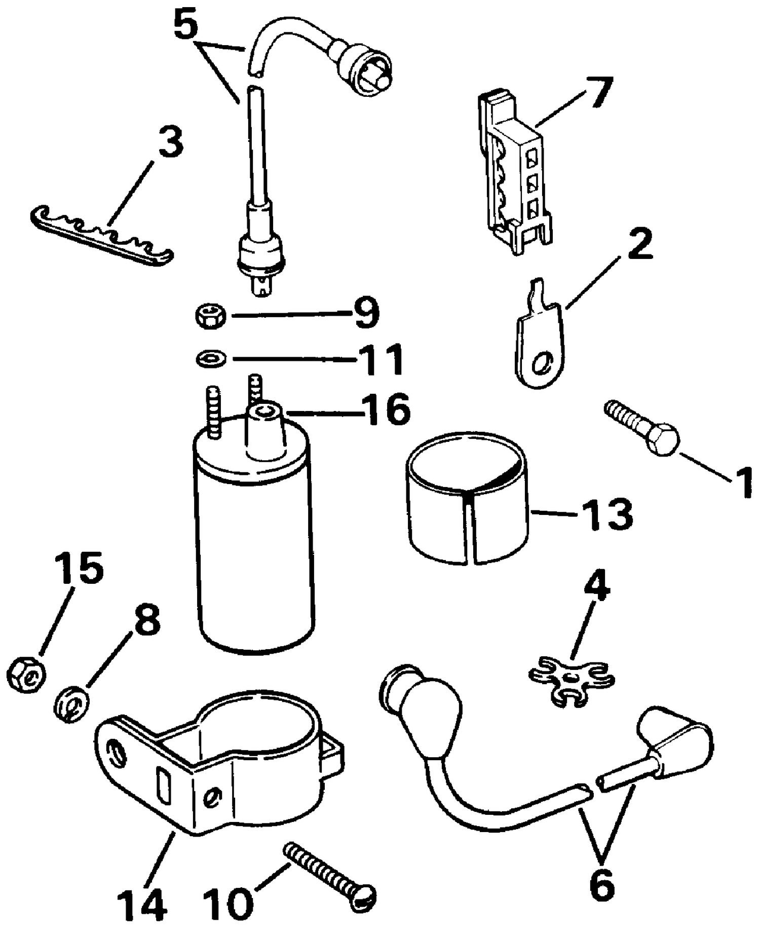 IGNITION COIL & LEADS - 5.7 LITRE