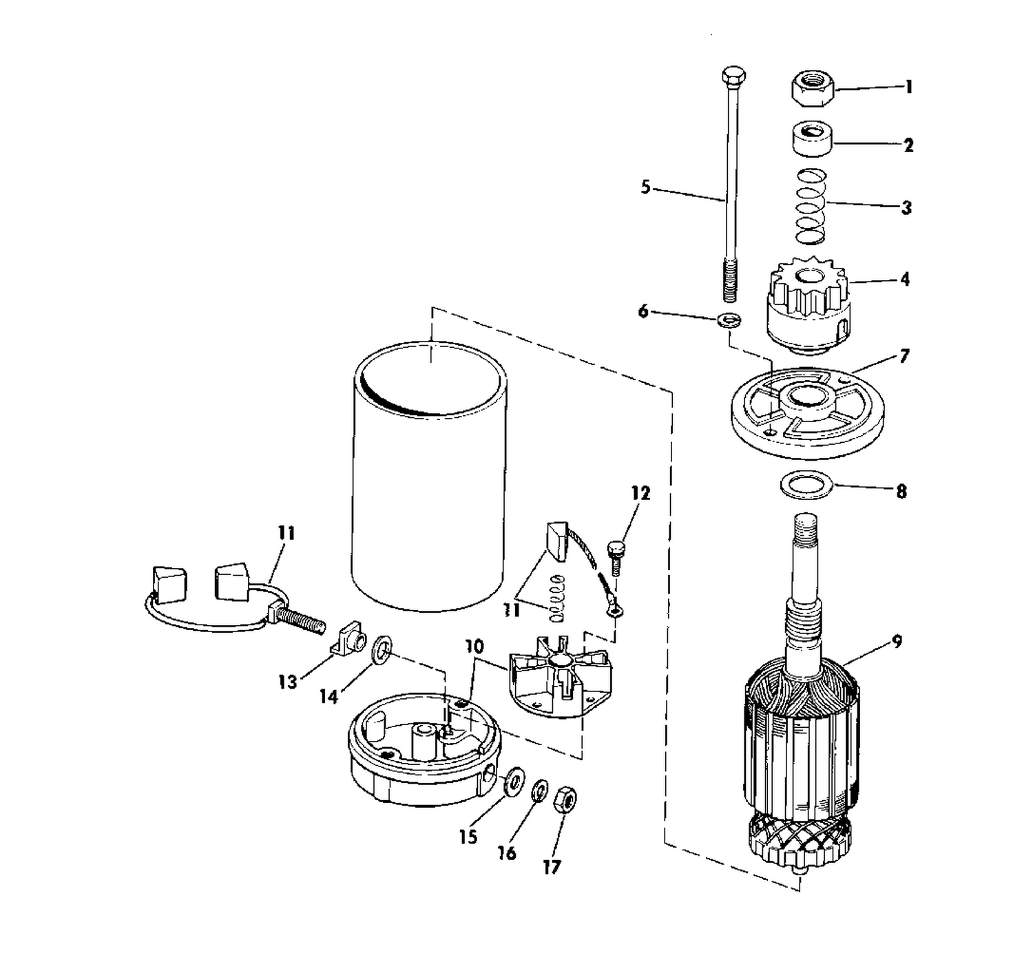ELECTRIC STARTER AMERICAN BOSCH 11229 21 M030SM