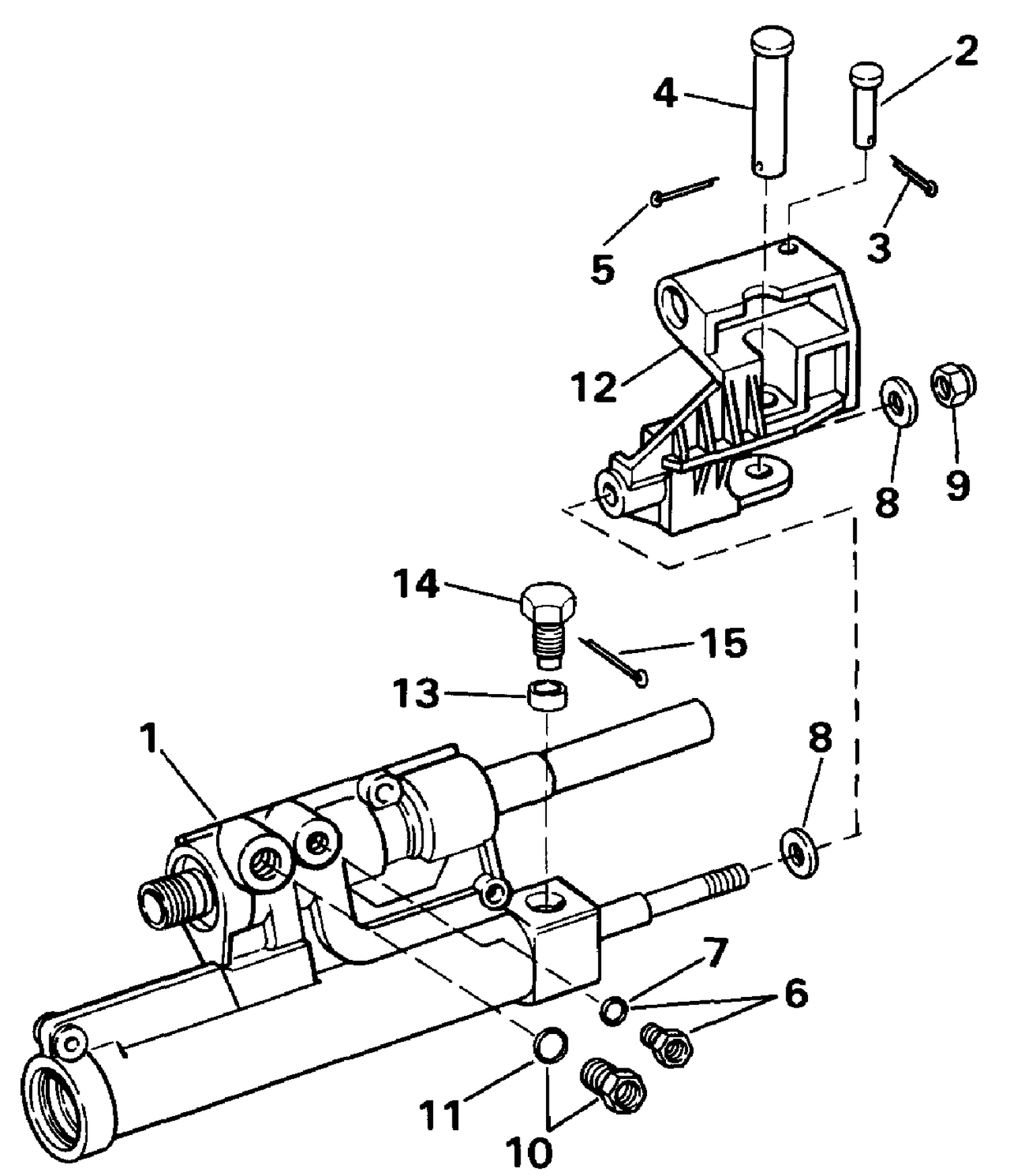 POWER STEERING CYLINDER