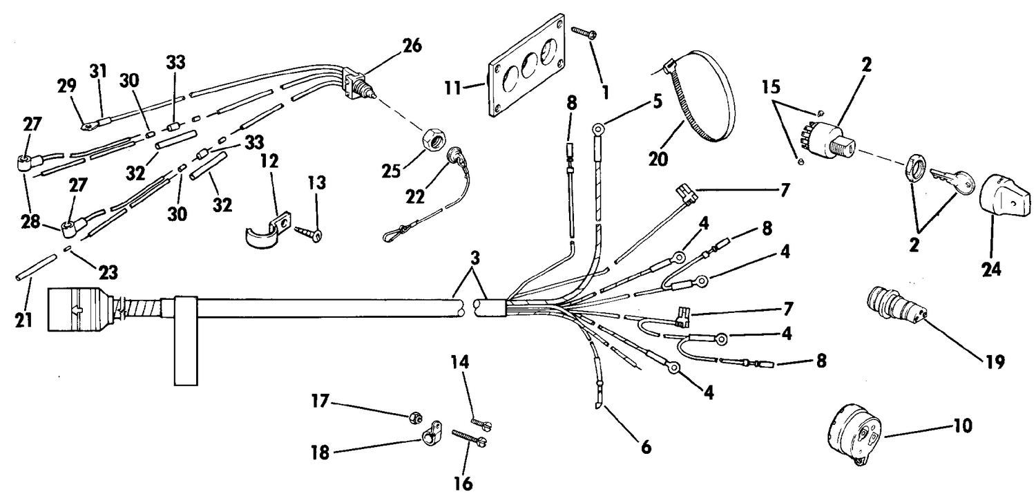 WIRING KIT - DUAL ENGINE