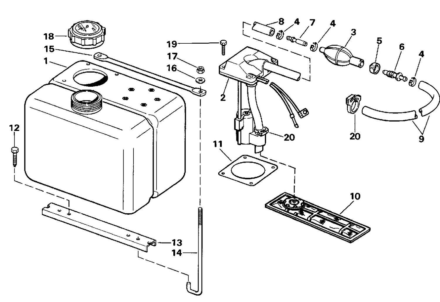 VRO OIL TANK KIT-1.8 GALLON