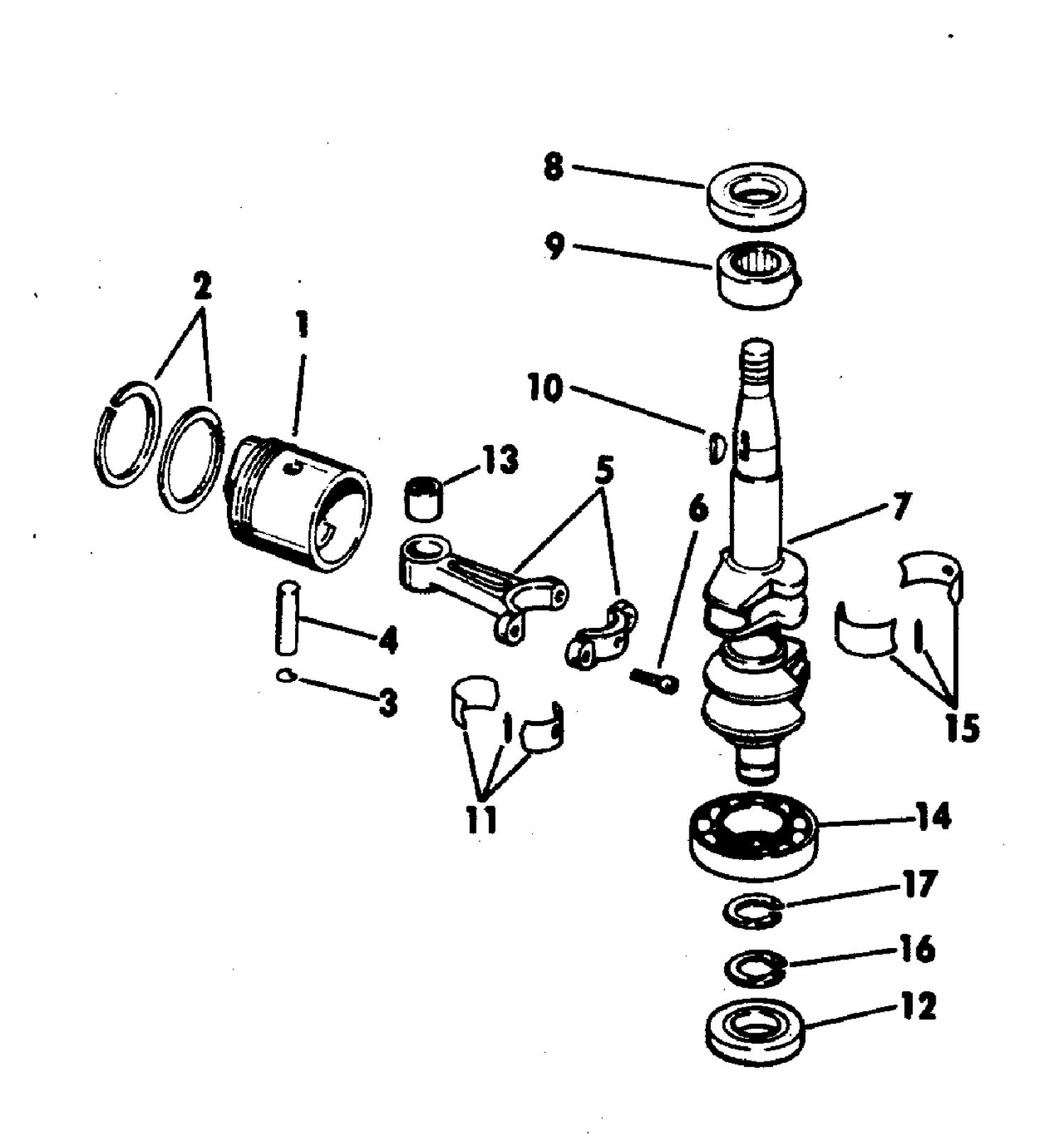 CRANKSHAFT & PISTON