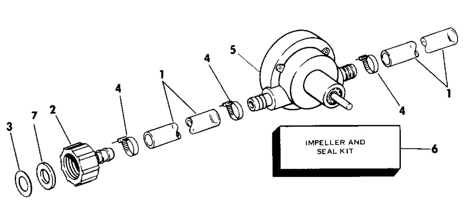 OIL DRAIN PUMP KIT - STERN DRIVE