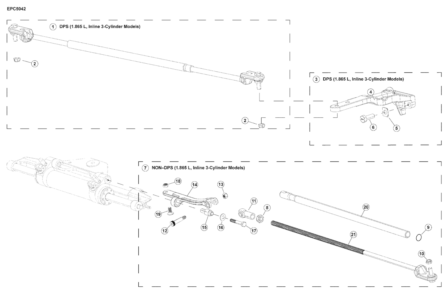 TIE BAR KITS G2 - Inline 3-Cylinder Models