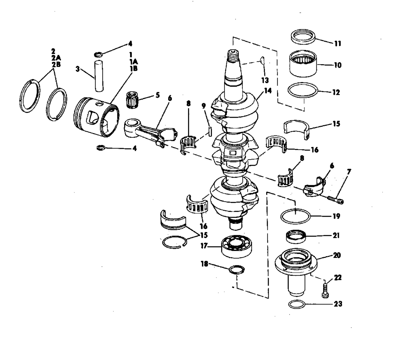 CRANKSHAFT & PISTON