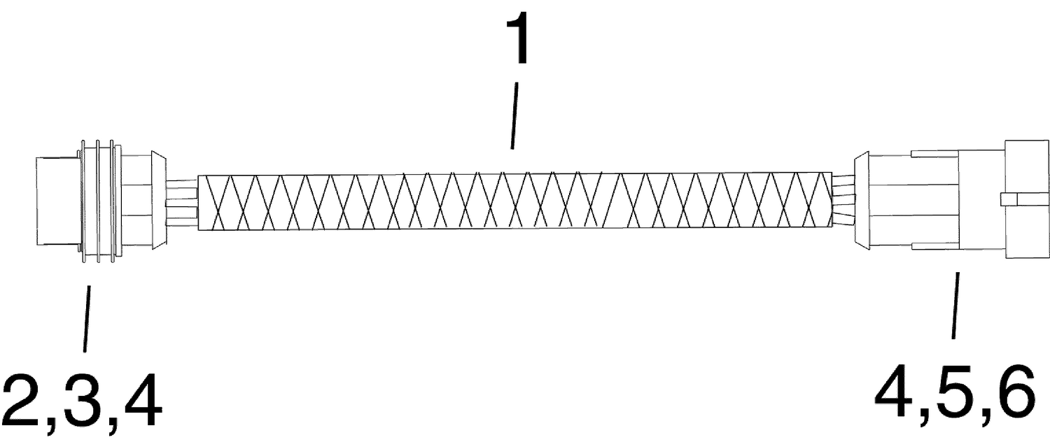 HARNESS - TRIM/TILT SWITCH EXTENSION