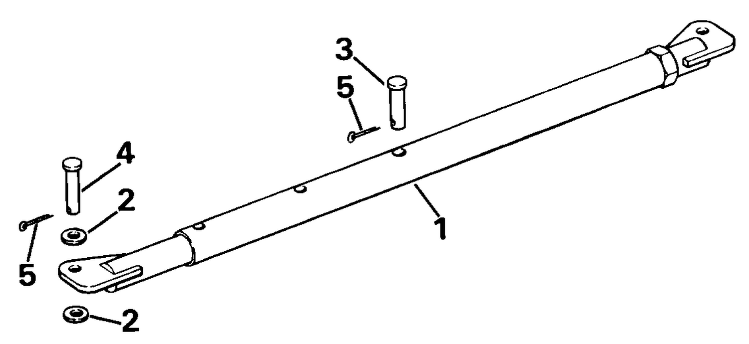 TIE BAR KIT - DUAL ENGINE