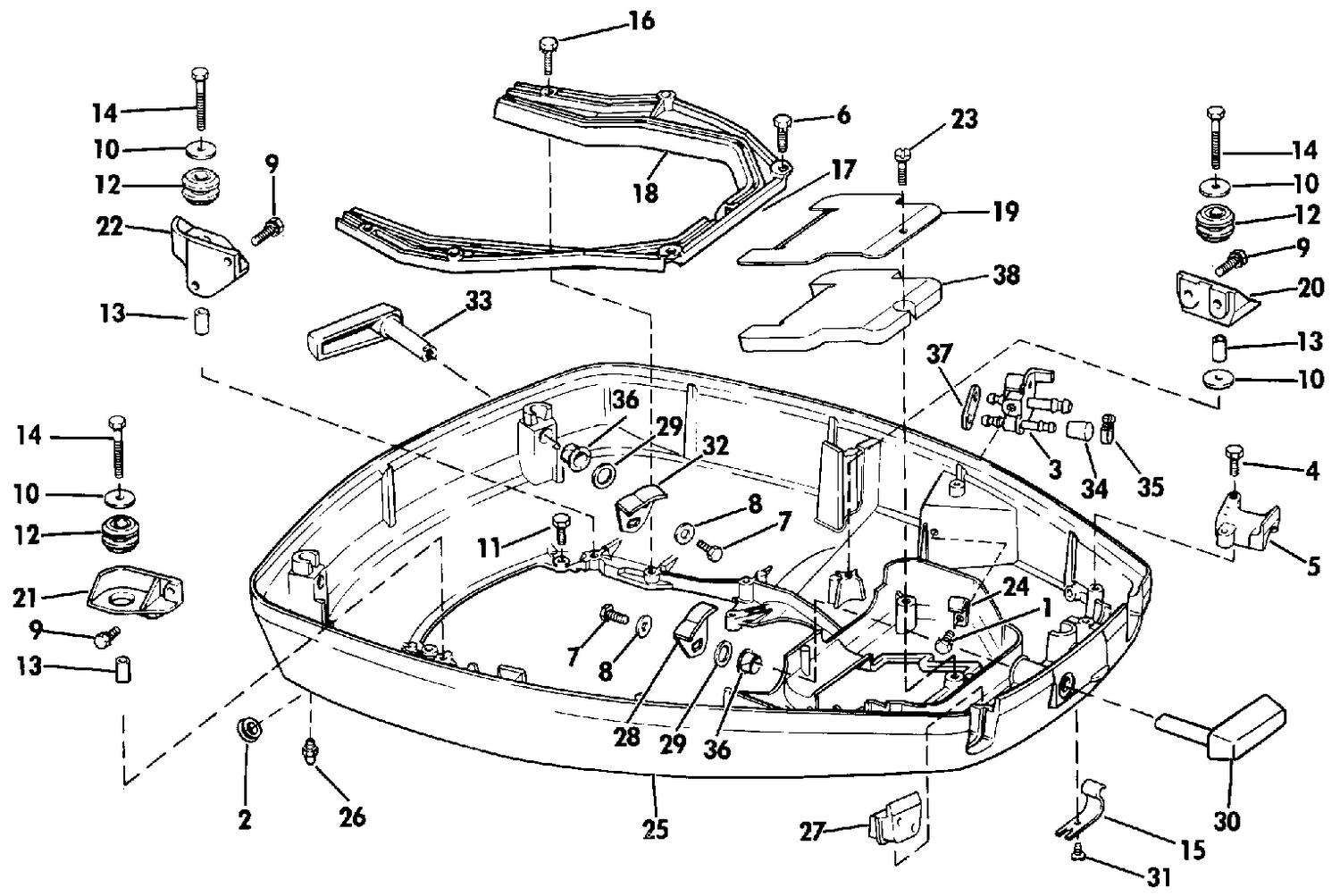 LOWER ENGINE COVER