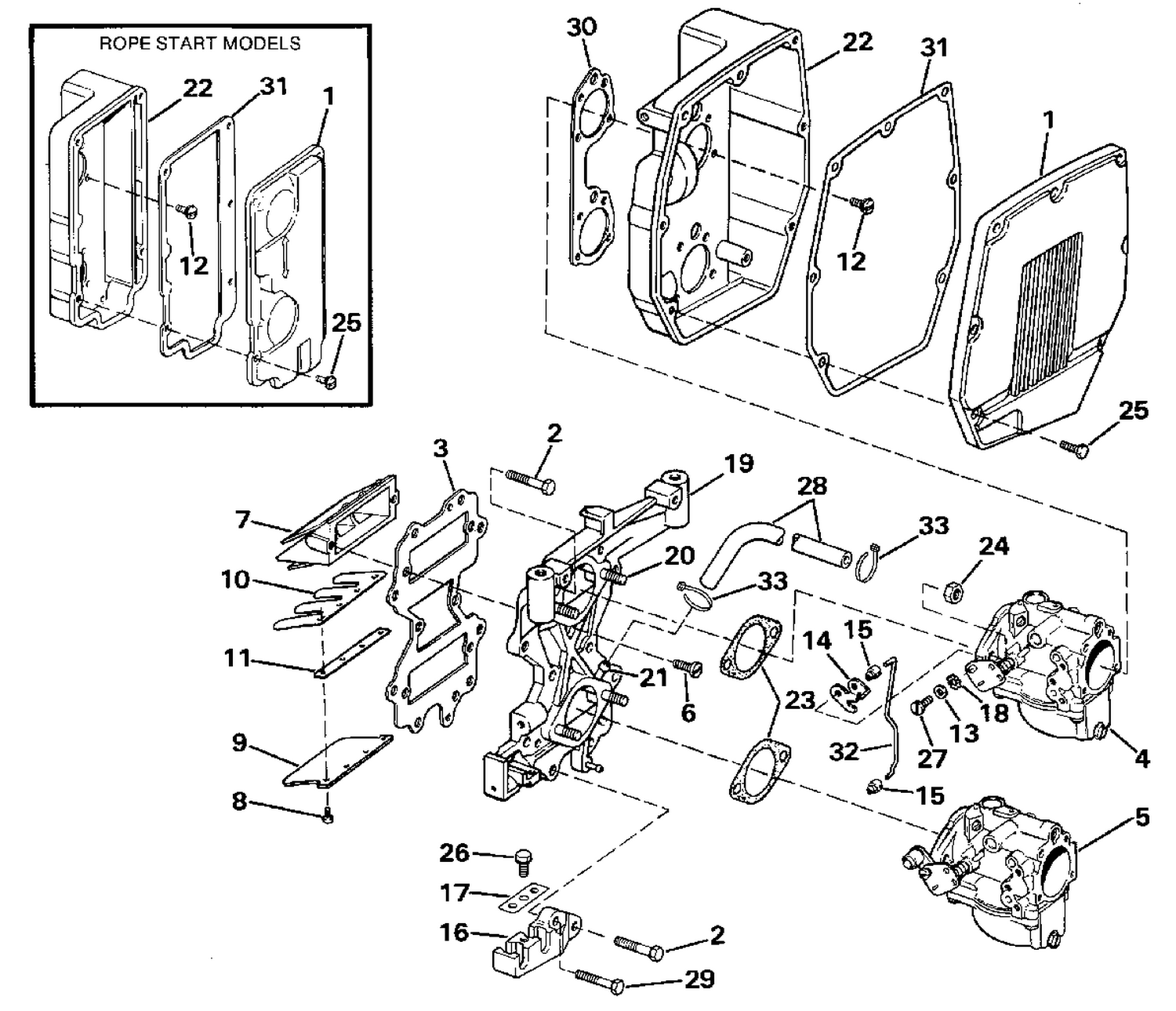 INTAKE MANIFOLD & AIR SILENCER