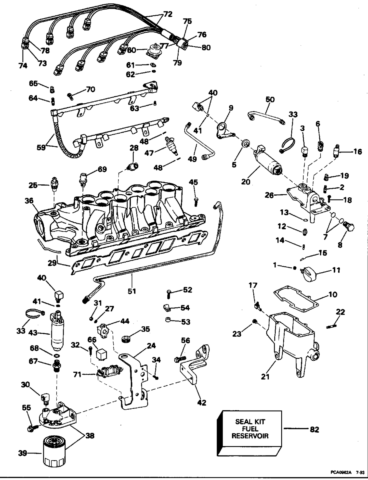 FUEL SYSTEM & LOWER INTAKE MANIFOLD