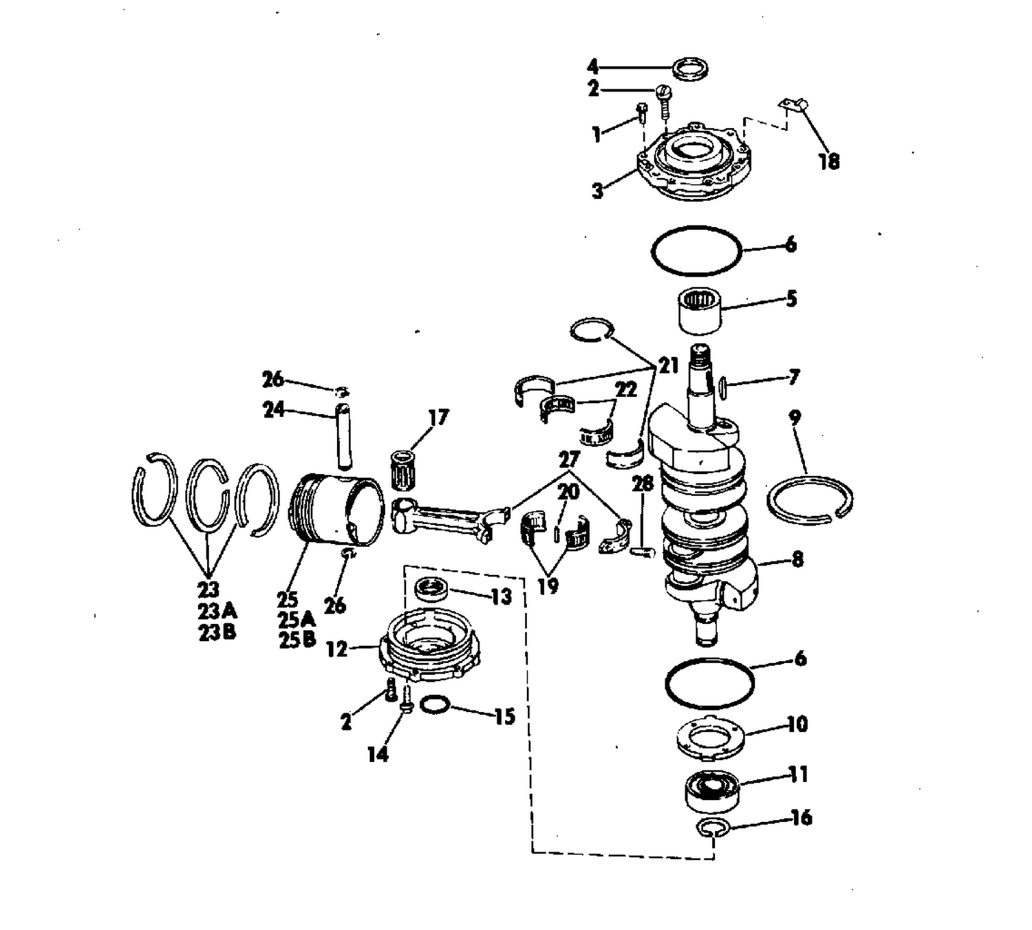 CRANKSHAFT & PISTON