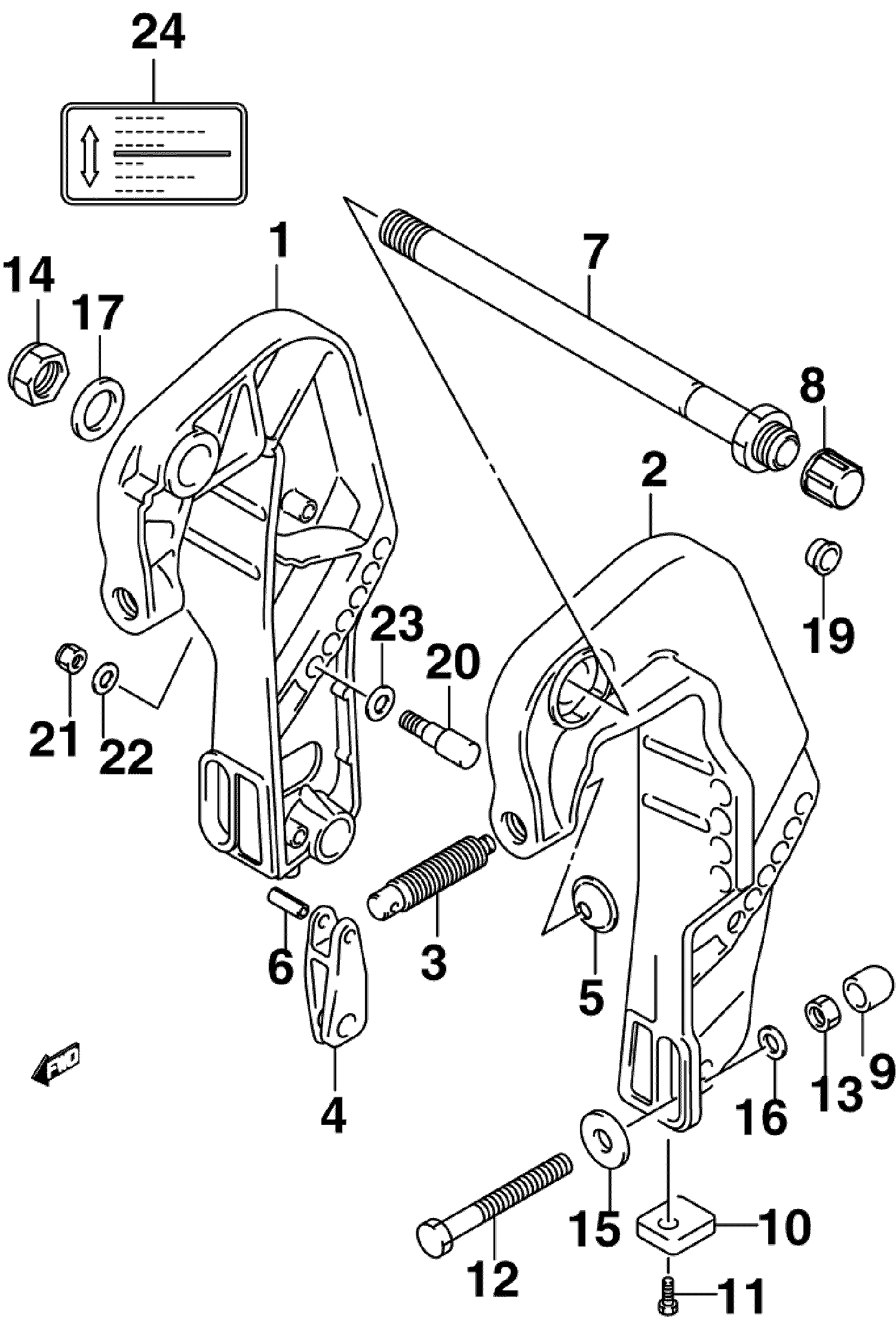 STERN BRACKET