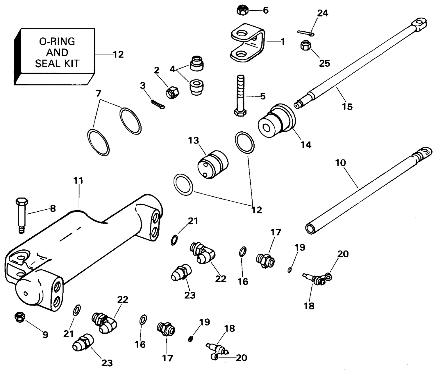 HYDRAULIC STEERING KIT