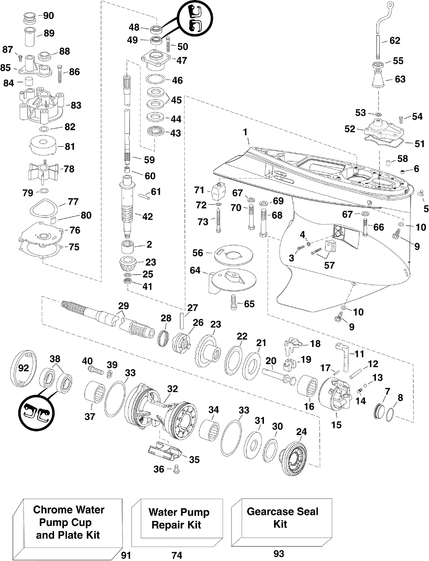 GEARCASE, M2-Type