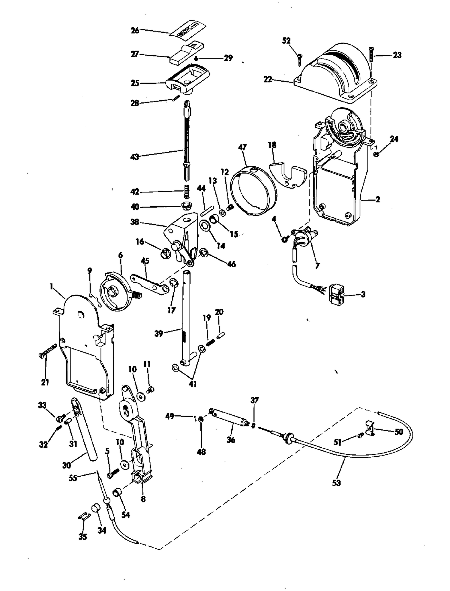 BINNACLE MOUNT CONTROL