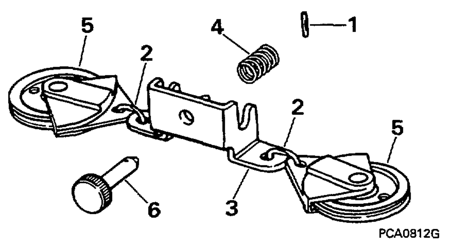 STEERING CONNECTOR KIT - CABLE PULLEY - 9.9, 15